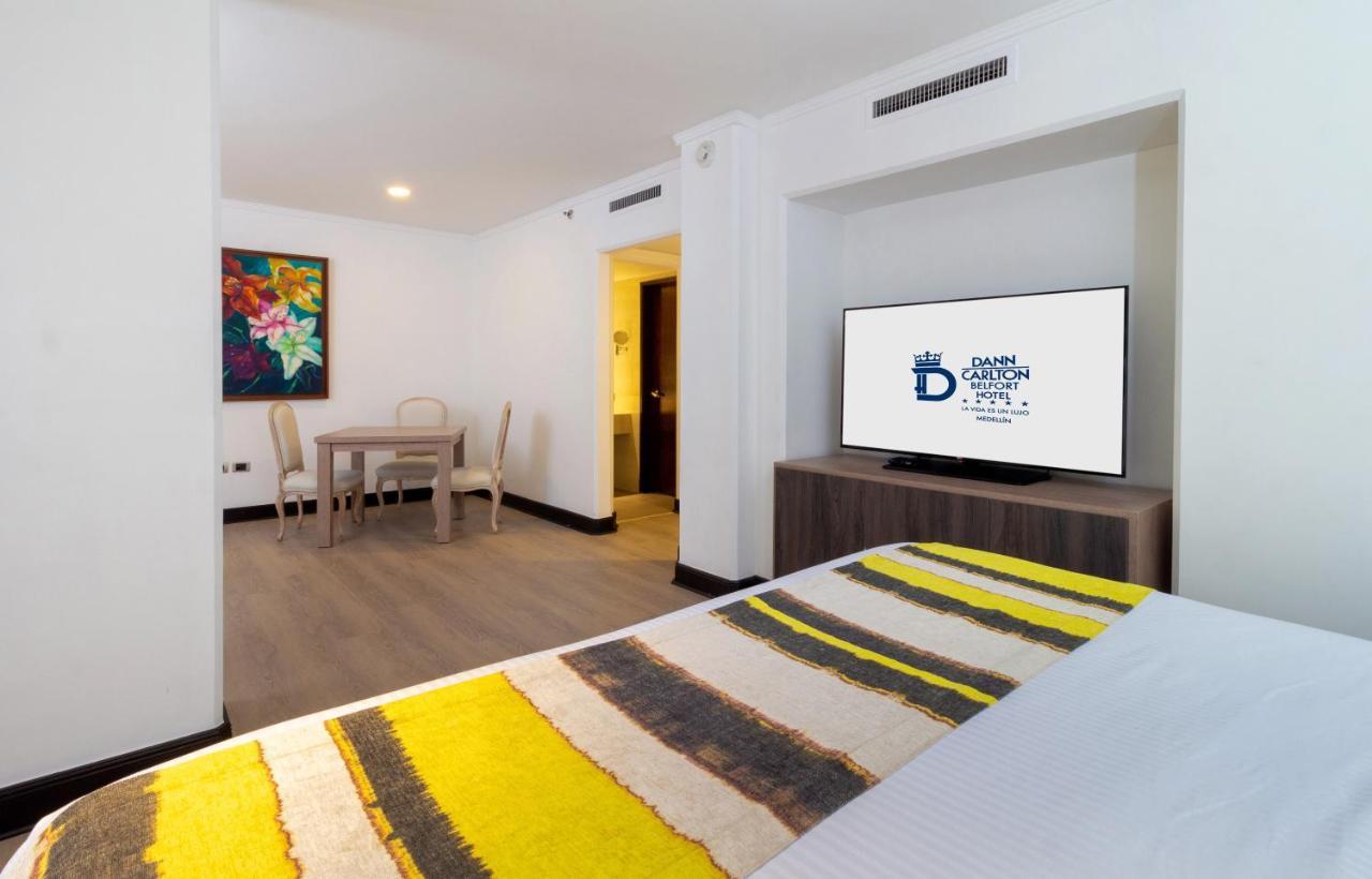 Hotel Dann Carlton Belfort Medellín Exteriör bild A room at the hotel